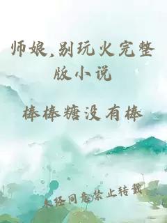 师娘,别玩火完整版小说