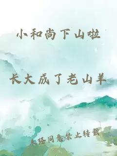 小和尚下山啦