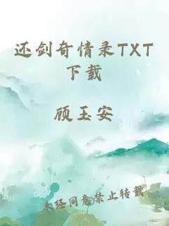 还剑奇情录TXT下载