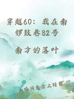 穿越60：我在南锣鼓巷82号