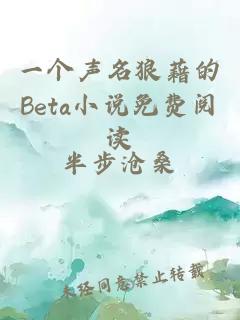 一个声名狼藉的Beta小说免费阅读