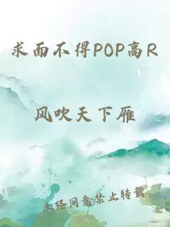 求而不得POP高R